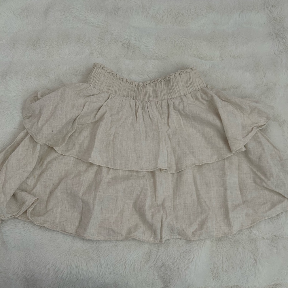 Elegant Cream Women's Skirt